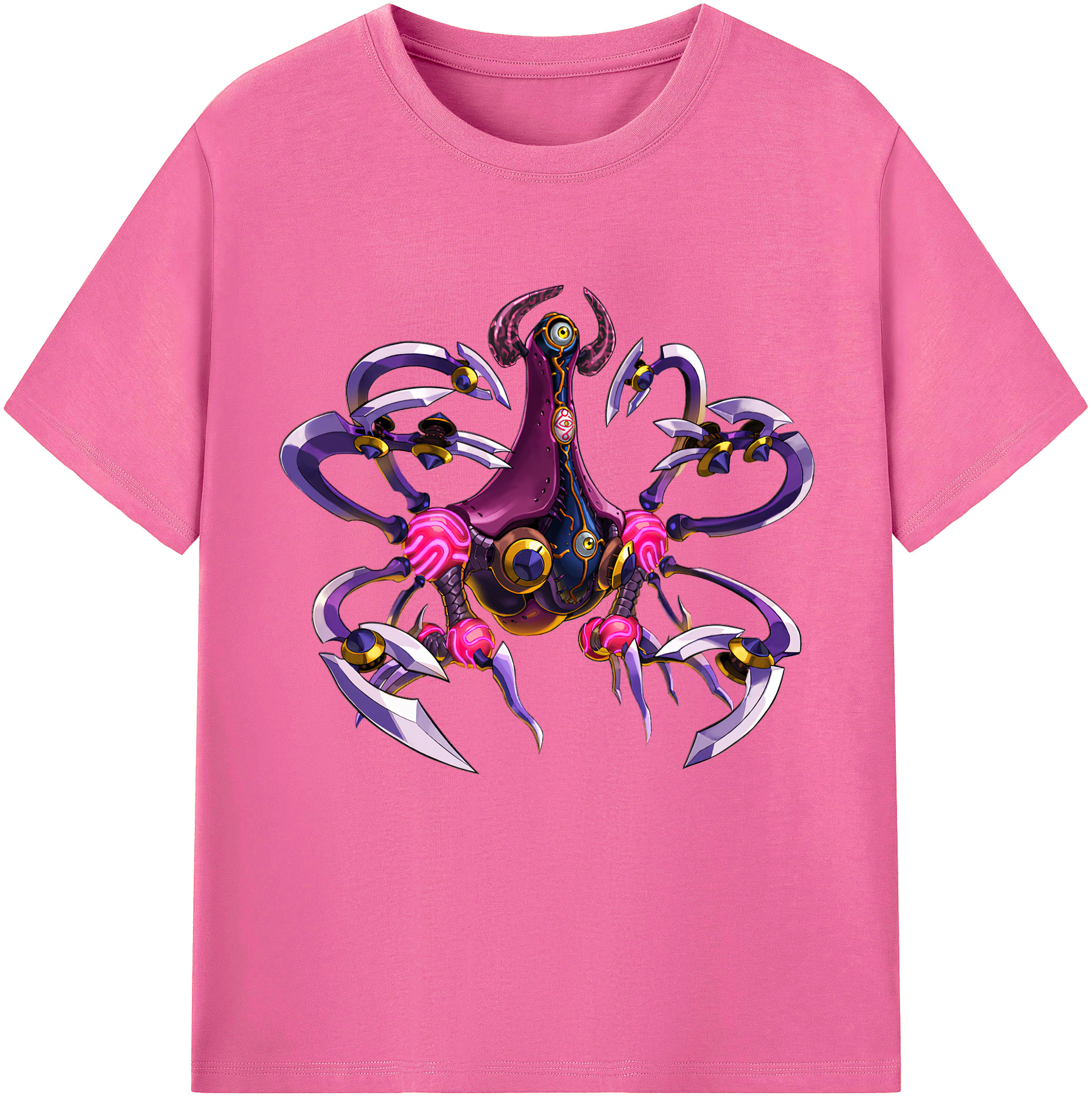 （画像用） 遊☆戯☆王 Yu-Gi-Oh! レディースカジュアルプリントTシャツ（綿100％）
